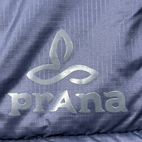 Prana Men's Tanner Down Fill Puffer Jacket XL Deadstock Steel Gray Terra Cotta - Picture 9 of 15